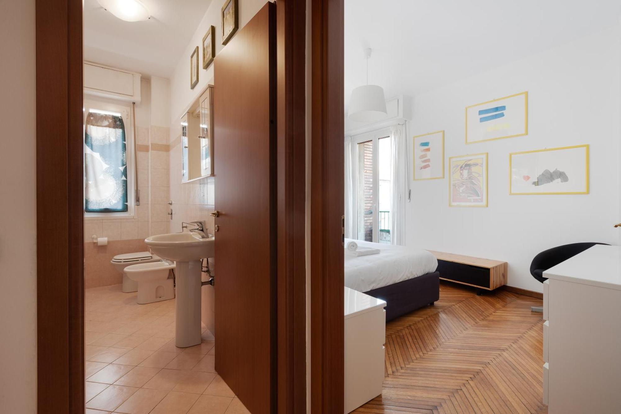 Apartment With Balcony - 50 M Far From M1 Pasteur Milánó Kültér fotó